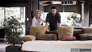 stepdaddy face fucks petite teen deepthroat then assfucks her tight hole