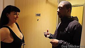 devon breeze owns him with femdom facesitting and golden shower on her hairy milf pussy