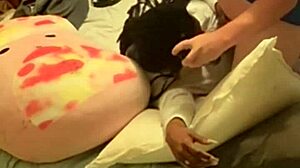 Ebony coworker bends over doggy! 🍑😈