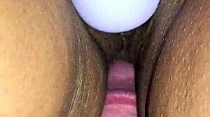 i can't resist this latina milf's dripping wet tight pussy lips