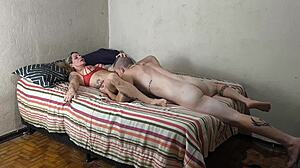 hot young stud barebacks my big ass and tits, pounding mommy's wet pussy raw