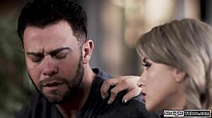 stepdaddy face fucks petite teen deepthroat then assfucks her tight hole