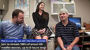 tampa uni entrance exam turns steamy with logan lace spreading in the shower