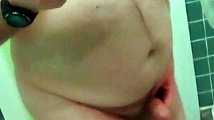 Naked Guy Wanks His Hard Cock Close Up