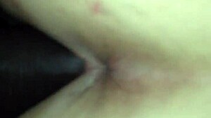 doggystyle this white bitch with massive black cock cumshot