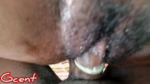 stepson’s monster cock stretches stepsis’s juicy pussy up close