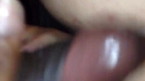 doggystyle this white bitch with massive black cock cumshot