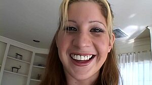 lisa maries long pussy lips dangle on black monster cock doggystyle in fishnets