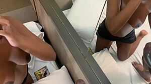 minha primeira motel adventure with kiara's footjob tease and capoeira bbc blowjob