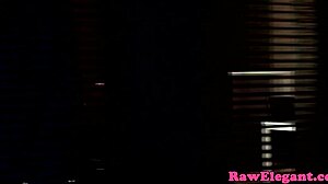 Hungarian Babe Assfucked Bent Over Doggystyle Spied On Binoculars Close Up