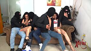 peruvian amateurs pass casting and hook up with hot foreign milfs