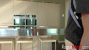 Stepmom Becky Bandini And Stepsis Katya Rodriguez Jerk Stepsons Monster Cock Together!!