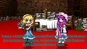 Marisa and Reimu Explore Wild Fun in Touhou Hentai Parody