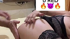 suggesting deep thrusts into married wife's tight amateur pussy with her husband watching