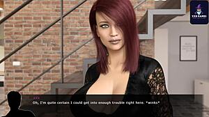 damn thats sooo thick i can barely...uhh handle it in this dating game