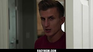 Stepmom Shocked Blindfolded Fucks Stepson Instead of Husband Racymom