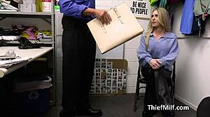 busty milf suspect bounces on two cocks backroom style 😈🔥
