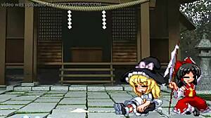 Marisa and Reimu Explore Wild Fun in Touhou Hentai Parody