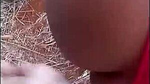 Hot brunette latina blows favela guy real good