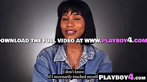 Big Ass Ebony Milf Fingers Herself Wild After Playboy Interview