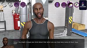 damn thats sooo thick i can barely...uhh handle it in this dating game