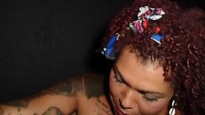 Married milf hits gloryhole, begs for hot cum facial jizz blast?