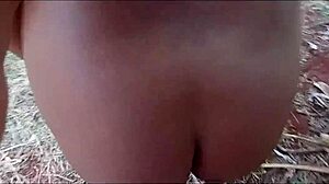 Hot brunette latina blows favela guy real good