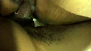 Hairy Kenyan ebony bends over bed as massive BBC pounds her wet pussy relentlessly