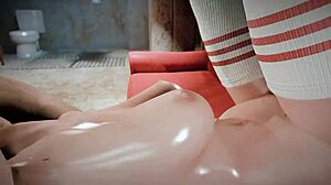 i'm breeding this pregnant redhead's big tits ass with monster creampie loads