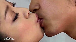 Intense kisses lead to creampie bliss with big-titted Mirei Omori