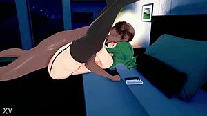 sexo fuerte con esta asiática en anal