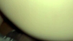 that bubble butt made me cum deep in her pussy pov sideways creampie
