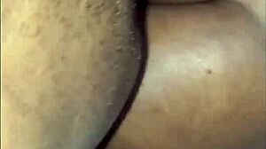 curvy ebony milf rides black cock tight warm pussy shaking big ass nice and slow
