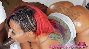 Hubby hears every moan as BBC stranger stretches her dripping pussy lips in bedroom betrayal
