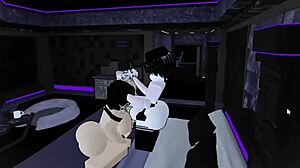 this threesome with a petite femboy slut gets super wild and group crazy