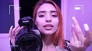 Hot Girl Yaira Explores Her Body in First Solo Masturbation Session with Toys