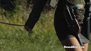 hey, watch this submissive slave oil up madame's big tits in lesbian domination??