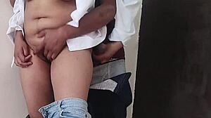 College Nurse Trainee Tempted By Doctor's Monster Bbc In Secret Cabin