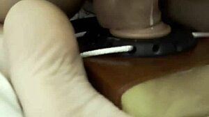 scarlet plays till her petite pussy stretches wide and creams heavy!