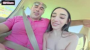 rideshare slut grabs huge cock home to wreck her tight pussy guts 💦🔥