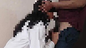 College Nurse Trainee Tempted By Doctor's Monster Bbc In Secret Cabin
