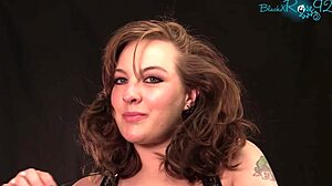 Sexy Redhead Milf in High Heels Stockings Dirty Talks Foot Fetish Fuck