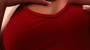 Tera Bond's big titties bounce while riding huge cock doggystyle