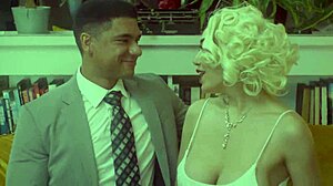 Barack Obama Pounds Marilyn Monroe's Pussy In Presidential Cosplay Parody