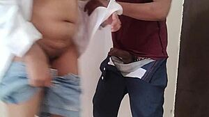 College Nurse Trainee Tempted By Doctor's Monster Bbc In Secret Cabin