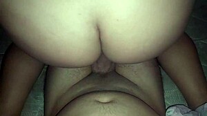 damn her hot rides on my cock with that creamy wet pussy full of cum