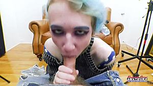 petite exotic coed raven fingers twat then swallows jizz 😍💦