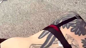 purple dreadlock latina emo slut dominated roughly by black master's monster bbc doggystyle