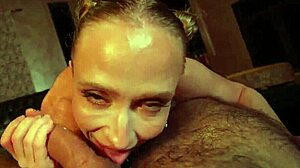 scarlet chase oiled anal pounding deep