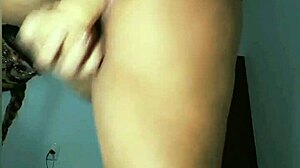 check mireladelicia's hot bbw blonde dildo masturbation striptease clips
